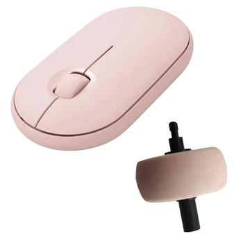 1 бр. розово колелото на мишката, валяк за мишка Logitech камъчето, аксесоари за ролки за мишки, съвместими с Bluetooth