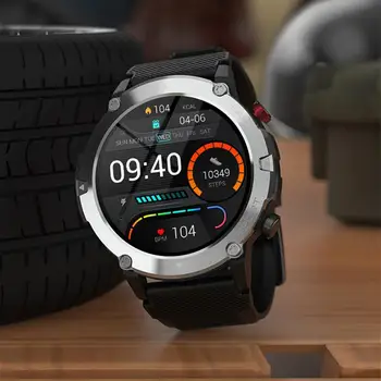 1 Комплект, умни часовници с памет от 128 М, IP68, водоустойчив батерия 300 ма, BT3.0/5.0, Bluetooth-съвместими спортни часовници, мъжки часовници