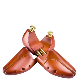 1 чифт регулируеми мъжки опорни дръжки от едно дърво, за да придадат форма на обувки за грижа за дамски обувки