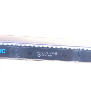 10 бр./лот PIC16F73-8-битови микроконтролери входно-изходни (I/SP, DIP-28 - MCU 7 192 KB RAM 22 o Работна температура:- 40 C-+ 85 C