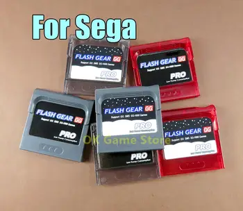 10 бр./лот, разменени корпус за игра на карти, кутия, калъф с етикет, корпус за игра касета, калъф за карта за Sega Game Gear GG