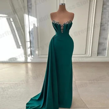 2023, Бляскави секси зелени дамски елегантни вечерни рокли без ръкави, с открити рамене, летни модни дълги рокли, дамски ежедневни рокли