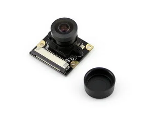 3 бр./лот RPi Камера (G) Raspberry Pi Комплект модули на камерата 5 Мегапиксела OV5647 Регулируема фокусный обектив Рибешко око Подкрепа RPi 3Б/2B/A +/Б +