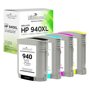 4PK за HP 940XL C4906A C4907A C4908A C4909A за OfficeJet Pro с нов чип