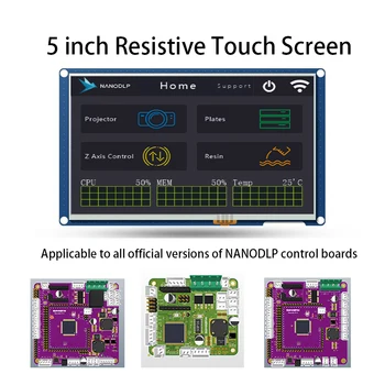 5,0 инчов резистивен сензорен екран 5 инча подходящ за LCD/DLP/SLA NANODLP система 3d аксесоари за принтери