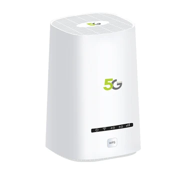 5G Wifi Рутер С чип Qualcomm 2,4 G 5G 4Xgigabit LAN Порт Конектор за SIM-карта, Вградена Антена в 5G За Глобални Потребители