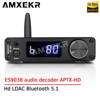 AMXEKR BT30 HD LDAC Bluetooth 5.1 Приемник Fever ES9038 Аудио Декодер APTX-HD За домашно кино