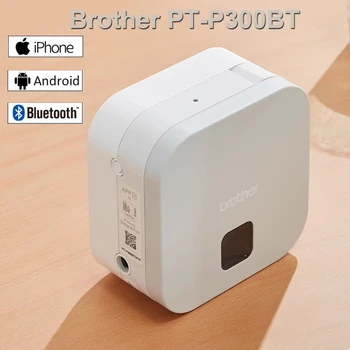 Brother PT-P300BT принтер за етикети P-touch Cube с връзка Bluetooth, пишеща машина за производство на етикети за лента brother pt p300bt 6/9/12 мм