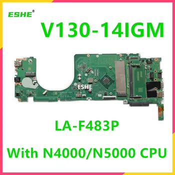 DLMV3 LA-F483P За Lenovo V130-14IGM дънна Платка на лаптоп С процесор N4000 N4100 N5000 5B20R44841 5B20R39243 5B20R39217
