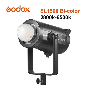 Godox SL150II Bi Led Лампа за Видеозаснемане Bowens Mount Daylight 150 W в два цвята 2800 До-6500 До Студиен Лампа за Снимане на живо