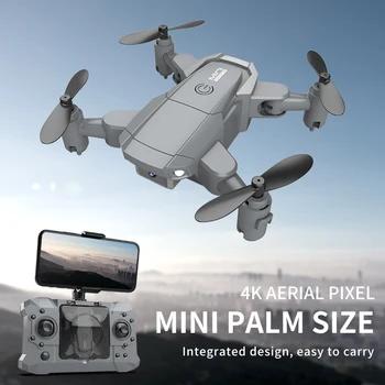 KY905 мини-Дрон 4K професионална HD камера снимка от въздуха Wifi FPV Сгъваем Дрон квадрокоптер на колела rc helicopter детски играчки