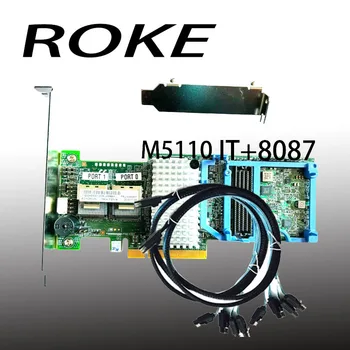 M5110 8 пристанища за 6 Gbit/s PCI-e SAS/SATA IT РЕЖИМ FW: P20 LSI 9207-8И + 2 * SFF8087 SATA