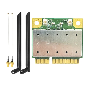 MT7612EN 2,4 G 5G двухдиапазонная гигабитная безжична мрежова карта MINI PCIE WIFI модул мрежова карта за Linux Android