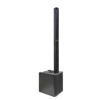 RQSONIC AC39 дървен черен Професионална караоке-диджейский монитор за партита на открито, BT усилватели, нискочестотен говорител, субуфер, активна акустична колона, високоговорител