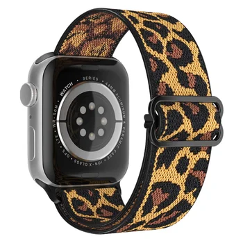Solo Loop за Apple Watch Каишка 44мм40мм 45мм41мм 49мм 38мм42мм Еластичен Силикон Каишка За Часовник Гривна iWatch Serie 8 76543 SE Band