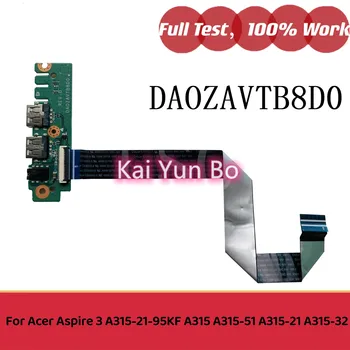 USB Аудио Такса + Кабел DAOZAVTB8D0 DA0ZAVTB8D0 За лаптоп Acer Aspire 3 A315-21-95KF A315 A315-51 A315-21 A315-32