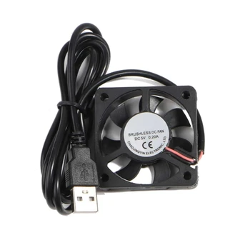 USB Вентилатора за Охлаждане 50 мм DC5V CPU Охладител Охладител за КОМПЮТЪР, за Корпуса-Сървър Радиатор