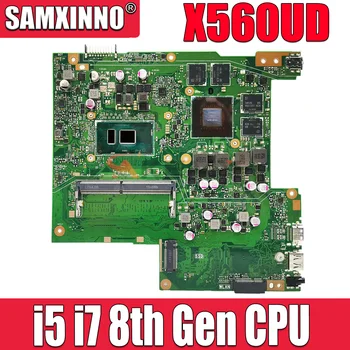 X560UD дънна Платка за asus VivoBook X560 NX560UD X560U X560UD X560UD дънна Платка на лаптоп I5-8250U I7-8550U I5-7200U GTX1050
