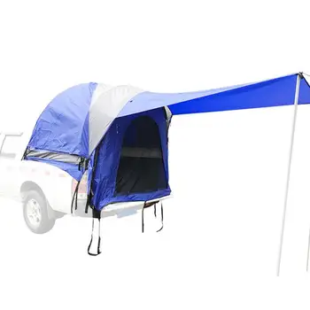 Водоустойчив палатка-легло за камион, пожар, палатки-пикапи с преден навес за къмпинг, в пълен размер къса и обичайната легло за 5-6 души