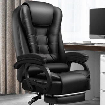 Въртящи мобилни офис столове за геймъри, удобен стол за хола, офис столове Boss Lifting Sillon, офис мебели за спалня WZ50OC
