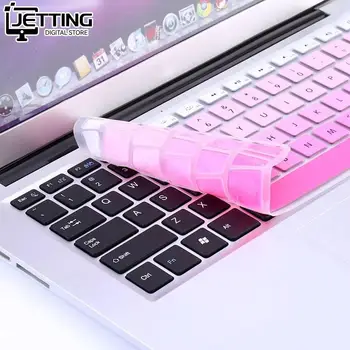 Дъгата силиконов калъф за клавиатура, защитен калъф за iMac, Macbook Pro 13