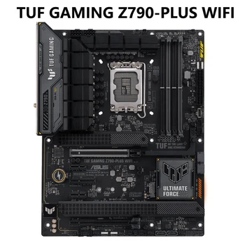 Дънна платка ASUS TUF GAMING Z790-PLUS WIFI LGA 1700 Intel 12-ти и 13-то поколение ATX Gaming PCIe 5.0, DDR5, 4xM.2 слота, 16 + 1 DrMOS, WiFi 6