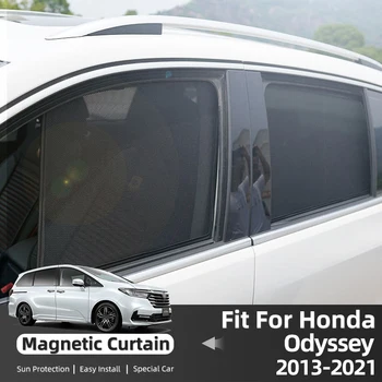 За Honda Odyssey RC1 RC2 RC4 2014-2019 Магнитен Авто сенника на Предната Рамка на Предното Стъкло Завеса Задното Странично Прозорец Слънчеви Очила