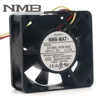 За NMB 2410ML-05W-B69 DC 24 0.17 A 60*60*25 мм, 60 мм, 6 см конвертор охлаждащ топка фен