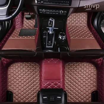 Килими RHD за Hyundai Creta IX25 2019 2017 2018 2015 2016 2014 автомобилни постелки от изкуствена кожа Аксесоари за интериор на автомобил