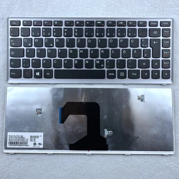 Клавиатура за лаптоп Lenovo IdeaPad U410 от Германия с подредбата SilverFrame T3C1-Ger 25208937 GR