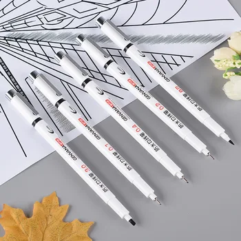 Маркери Водоустойчив писалка за рисуване на линии Маркери за скици стоки за бродерия за студенти Инженерен дизайн писалка за рисуване