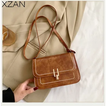 Мини чанта за жени 2023, чанта на едно рамо, реколта чанта през рамо, модни дамски чанти-месинджър за пазаруване, чанти bolsas, мъжки чанти-тоутс