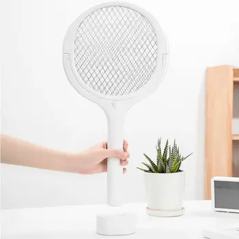 На въртящата се на 90 градуса лампа-убиец от комари, електрическа мухобойка от комари, USB-акумулаторна лампа-убиец от комари, ултравиолетова светлина, лятна мухобойка
