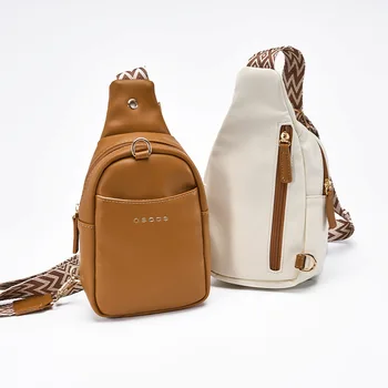 Нагрудная чанта OSOCE, мъжки модни ежедневна чанта през рамо, нов телефон, мултифункционален водоустойчив модерен универсална раница през рамо