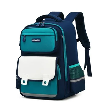 Нов училищен чанта за начално училище от първи до шести клас за момчета и момичета със защита на гръбначния стълб, ultralight раница, без натоварване