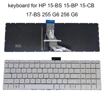 Новата клавиатура с подсветка на САЩ за HP ENVY X360 15 BS 15-BP 17 AK 17-AR 17-BS 250 256 G6 английска qwerty клавиатура за лаптоп NSK-XDVSQ