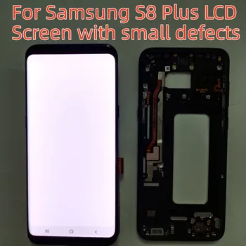 Оригинален Дисплей за Samsung Galaxy S8 Plus G955G955F LCD дисплей За Galaxy S8 + Дисплей Със Сензорен екран s8plus Дигитайзер С незначителни дефекти