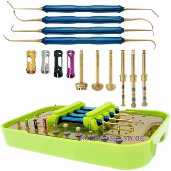 Оригинален Комплект Dentium DASK За Зъбен Имплант на Синусите Lift Kit Инструменти За Хирургическа Повдигане DASK/XDS Бормашина-Прислужници Стоматологични Инструменти