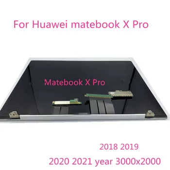 Оригиналът е за Huawei Matebook X Pro MACHC-WAE9LP MACH-W19 MACH-W29 LCD дисплей В Събирането на Горната Половина на Допир екран LPM139M422 2018-2021