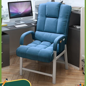 Офис стол тапицерия, луксозна скандинавски удобна възглавница за офис стол, ергономични столове, офис мебели