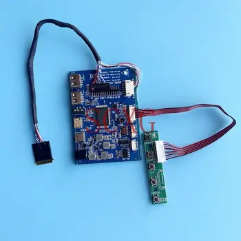 Подходящ за N133BGE 40-пинов комплект LVDS САМ Mini HDMI-съвместим монитор за лаптоп печатна платка 862 Водача такса контролер 13,3 