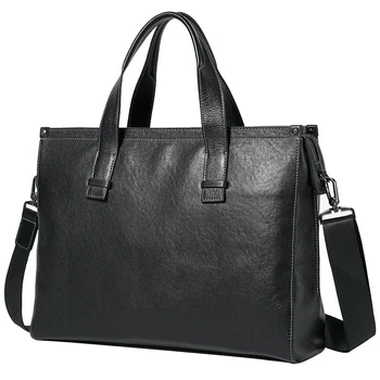 Портфейли, кожени мъжки чанти, портфейли, брендовый лаптоп, дизайнерски бизнес чанта-месинджър, мъжки чанти, мъжки истински нова лукс