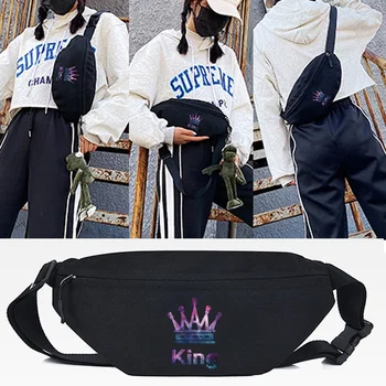 Поясная чанта за жени, отличителни чанти, ежедневни чанти през рамо, универсална чанта за хип-хоп, пътна поясная чанта, модерен спортна чанта