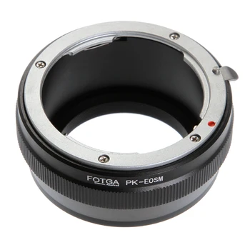 Преходни пръстен FOTGA за фотоапарат Canon EF-M към обектива Pentax PK K с монтиране M2 M3 M6 M10 M50 M100