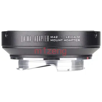 Преходни пръстен M42-LM за обектив M42 42 Carl Zeiss обектив за фотоапарат Leica M L/M M9 M7 M8 M5 M6 m2 m3 M-P Ricoh GXR-M TECHART LM-EA7