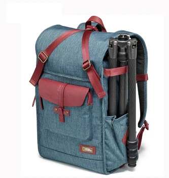 Раница за огледално-рефлексен фотоапарат на ПГ AU5350, чанта за лаптоп с дождевиком, пътна чанта за снимки на открито