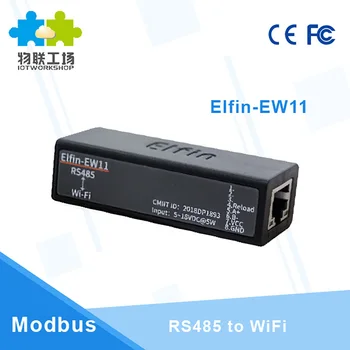 Сериен порт към модул WiFi Безжично мрежово устройство, RJ-45 RS485 към сериен сървъра WIFI Поддръжка на TCP IP Telnet Modbus Протокол 215