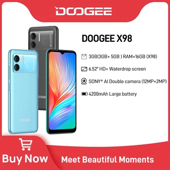 Смартфон DOOGEE X98 6,52 