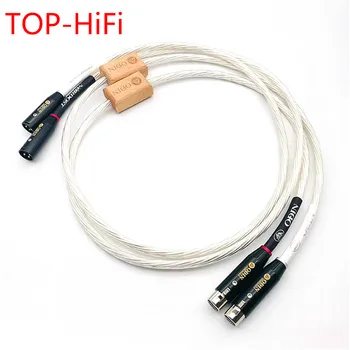 ТОП Чифт Hi-Fi Один Audio Балансиран XLR Кабел от Hi-End 3pin XLR от мъжа към Жената Аудио Балансиран кабел