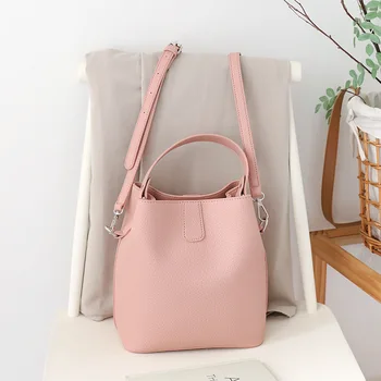 Чанта-торба Личи 2023, луксозна дамска чанта, чанта за през рамото от изкуствена кожа с едно рамо